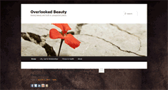 Desktop Screenshot of overlookedbeauty.com